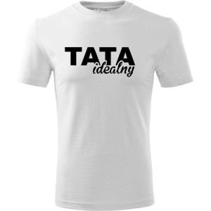Męska koszulka - Tata idealny