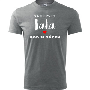 męska koszulka - najlepszy tata pod słońcem