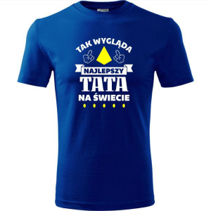 męska koszulka - tak wygląda najlepszy tata na świecie 03