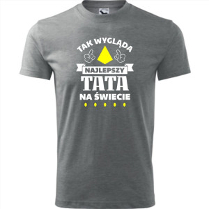 męska koszulka - tak wygląda najlepszy tata na świecie 03