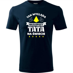męska koszulka - tak wygląda najlepszy tata na świecie 03