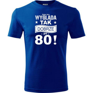 Męska koszulka - mało kto wygląda tak dobrze po 80