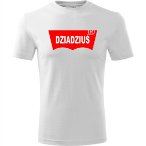 Męska koszulka - Dziadziuś - prezent dla dziadka