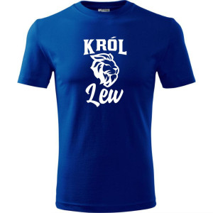 męska koszulka - król lew