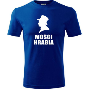 męska koszulka - mości hrabia