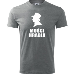 męska koszulka - mości hrabia