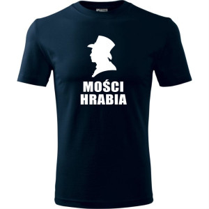 męska koszulka - mości hrabia
