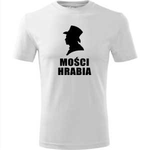 męska koszulka - mości hrabia