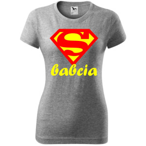 Damska koszulka - Super babcia.