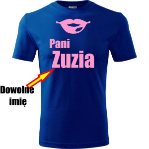 Dziecięca koszulka - Pani + Twoje imię