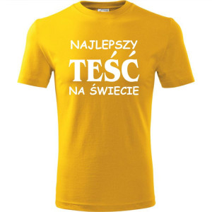 męska koszulka - najlepszy teść na świecie 01