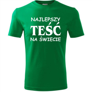 męska koszulka - najlepszy teść na świecie 01