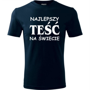 męska koszulka - najlepszy teść na świecie 01