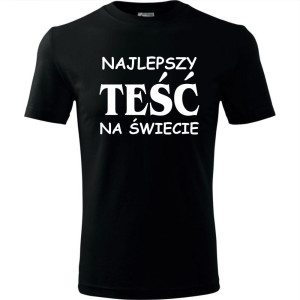 męska koszulka - najlepszy teść na świecie 01