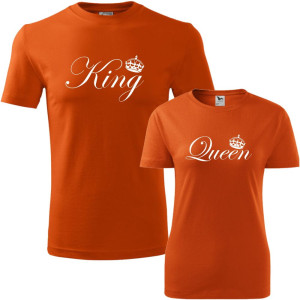 zestaw koszulek damska i męska - queen king 02