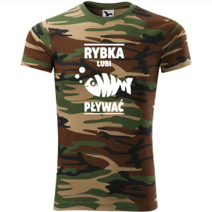 moro koszulka unisex - rybka lubi pływać 02
