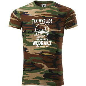 moro koszulka unisex - tak wygląda najlepszy wędkarz na świecie