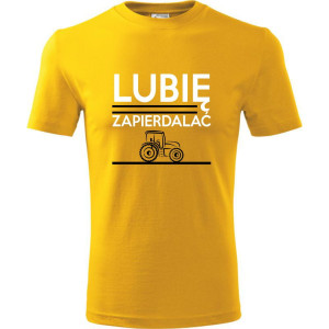 męska koszulka - lubię zapierdalać 02