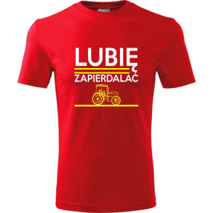 męska koszulka - lubię zapierdalać 02