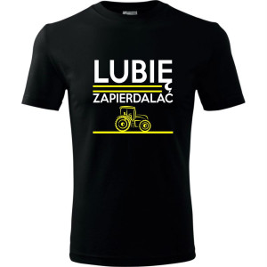 męska koszulka - lubię zapierdalać 02