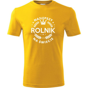 męska koszulka - najlepszy rolnik na świecie
