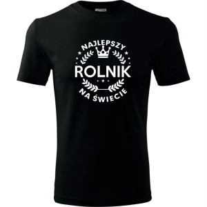 męska koszulka - najlepszy rolnik na świecie