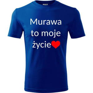 męska koszulka - murawa to moje życie