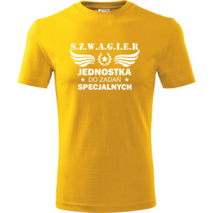 męska koszulka - szwagier jednostka do zadań specjalnych