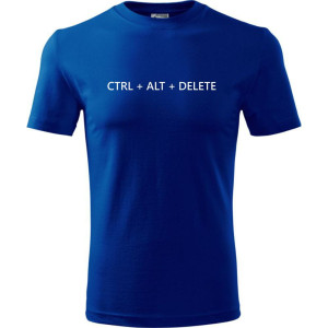 męska koszulka - ctrl alt delete