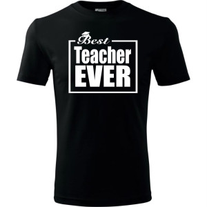 Męska koszulka - Best teacher ever