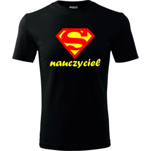 Męska koszulka - Super nauczyciel