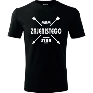 Męska koszulka - Mam zajebistego syna