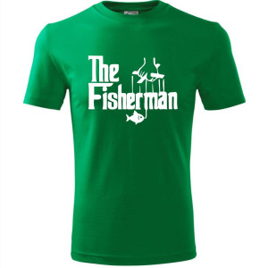 męska koszulka - the fisherman dla wędkarza super wędkarska