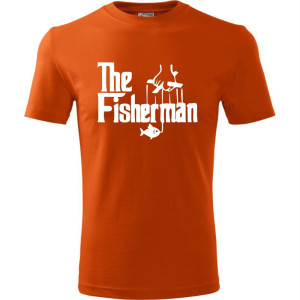 męska koszulka - the fisherman dla wędkarza super wędkarska
