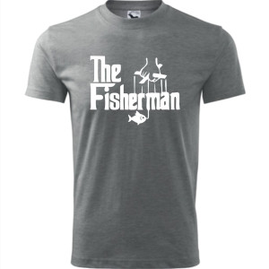 męska koszulka - the fisherman dla wędkarza super wędkarska