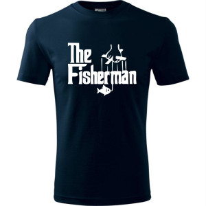 męska koszulka - the fisherman dla wędkarza super wędkarska