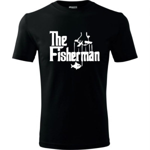 męska koszulka - the fisherman dla wędkarza super wędkarska