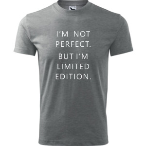 męska koszulka - i'm not perfect. but i'm limited edition