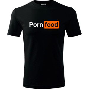 męska koszulka - porn food