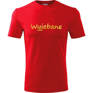 męska koszulka - wyje***e