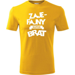 Męska koszulka - Zajefajny brat