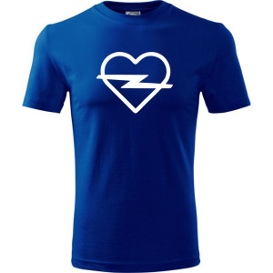 męska koszulka - opel love serce t-shirt motoryzacyjny dla fana samochodów