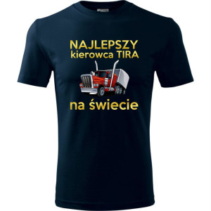 męska koszulka - najlepszy kierowca tira na świecie 02