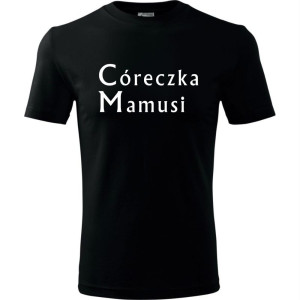 Dziecięca koszulka - córeczka mamusi