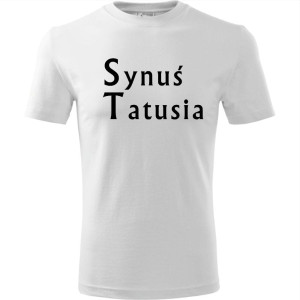 Dziecięca koszulka - synuś tatusia