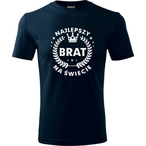 Dziecięca koszulka - Najlepszy brat na świecie t-shirt dla chłopczyka