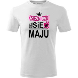 Dziecięca koszulka - Księżniczki rodzą się w maju