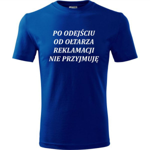 Męska koszulka - Po odejściu od ołtarza