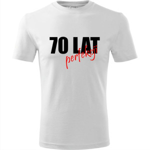 Męska koszulka - 70 lat perfekcji
