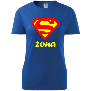 Damska koszulka - Super żona